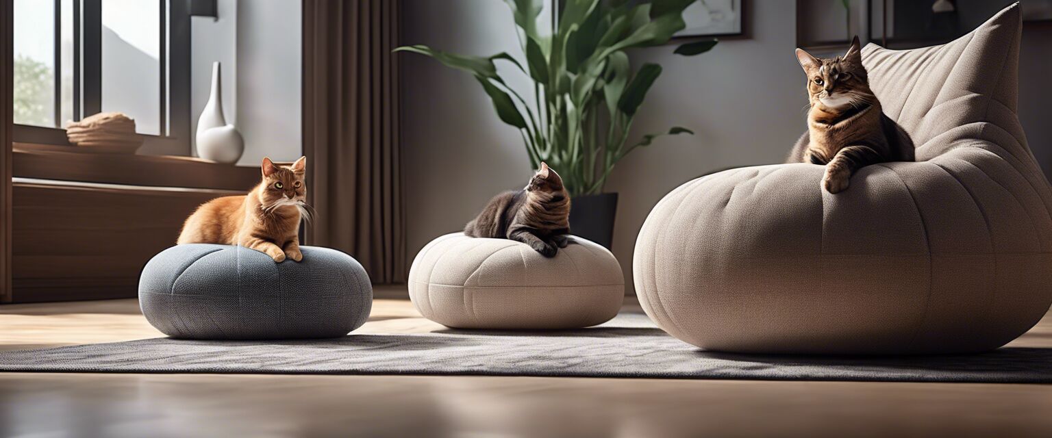 Materials for trendy cat loungers